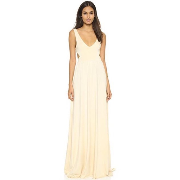 LONG CUTOUT DRESS - Picture 1 of 3
